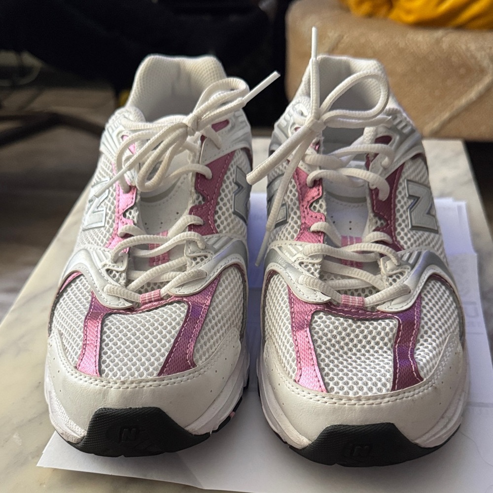 New Balance Pink Sugar Athletic Shoes